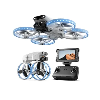 PJC M6S WiFi FPV with Folded 4.3" LCD Screen Controller HD Camera Servo Gimbal Optical Flow Hover Brushless LED Foldable