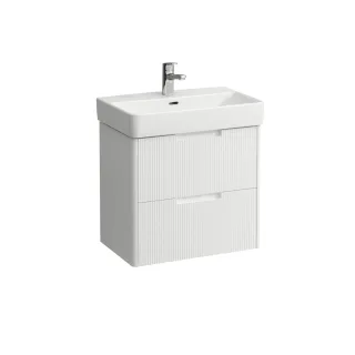 LAUFEN Waschtischunterschrank JUNA 361x572x515 2 Schubl m. Griffmulde f.WT H818959 weiß matt, H4114 H4114821092601