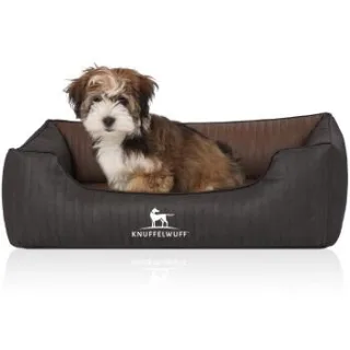 Knuffelwuff Orthopädisches Hundebett Outback aus laser-gestepptem Kunstleder
