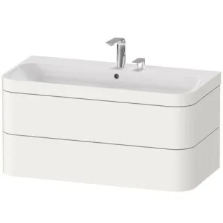 Duravit Happy D.2 Plus c-bonded Set wandhängend Weiß 975x490x480 mm - HP4638E8484 HP4638E8484