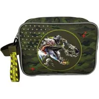 Jurassic World Kulturbeutel Kosmetiktasche mit Reißverschluss kompakt