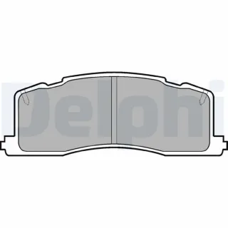 Delphi Bremsbel?ge hinten Toyota Previa 2,4
