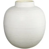ASA SELECTION Tischvase JAPANDI HOME, H 29 cm, Weiß, Steingut, (1 St)