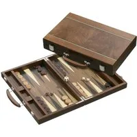 Philos Spiel, Backgammon - Koffer - Kimon - Holz - standard