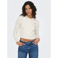 ONLY Strickjacke ONLKATIA LS CABLE BUTTON CARDIGAN CC KNT