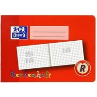 OXFORD Spiel Oxford Rechenheft Lineatur R kariert - Mathematik Schulheft A4