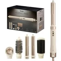 BEURER Multihaarstyler HT 100 Airstyler vielseitiger 5-in-1 Multistyler, Für Trocknen, Glätten, Locken und Volumen