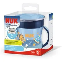NUK Babyflasche NUK Trinklernbecher Glow in the dark Mini Magic cup