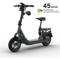 Egret E-Mofaroller GTs, 45 KM/H, FEDERUNG, APPLE FIND MY, ≤100 km, 1890 W, 45 km/h, Wechselakku-System, Vollfederung, Scheibenbremsen, App, NFC, USB-C