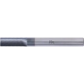 PFERD TOOLS Hartmetall Hochleistungsfrässtift Zylinder ZYAS stirnverzahnt Ø 06x16mm Schaft-Ø 6mm Z5 HICOAT beschichtet universal fein - 21100257