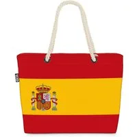VOID Strandtasche (1-tlg), Spanien Flagge EM Länderflagge Fahne