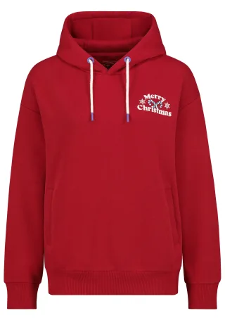 Authentic Style - DOB Sweatshirt Hoody fire brick red - Gr. - M