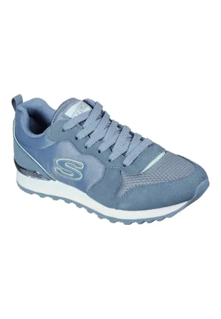 Skechers OG 85 - STEP N FLY Damen Schuhe Sneaker 155287 Blau