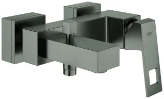 GROHE EH-Wannenbatterie Eurocube 23140 Wandmontage hard graphite gebürstet, 23140AL0 23140AL0