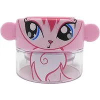 LisaCare Mörser Kinder-Tablettencrusher - Tablettenmörser, (1-tlg., Rosa Fuchs), Angenehme Tabletteneinnahme!