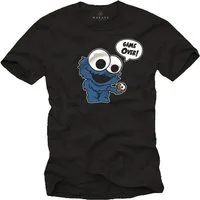 MAKAYA Print-Shirt Herren Motiv Lustig Witzig Frech Cool Funny Druck Ausgefallen Männer mit Druck