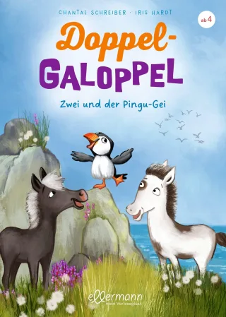 Doppel-Galoppel 3. Zwei und der Pingu-Gei: Herzerwärmendes Pferde-Abenteuer über Zusammenhalt zwischen Geschwistern und Naturschutz zum Vorlesen für Kinder ab 4 Jahren