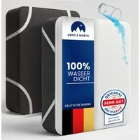 Matratzenschoner Matratzenauflage als Nässeschutz für Kinder o. Inkontinenz wasserdicht Gentle North, 100% wasserabweisend - wasserfest - allergikergeeignet - Eckbändern