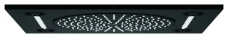GROHE Deckenbrause Rainshower Aqua 15", 26888 3 Strahl 381x456mm phantom black, 26888KF0 26888KF0