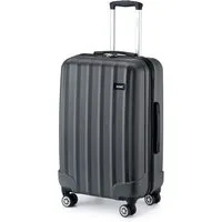 KONO Hartschalen-Trolley Hartschalen Trolley Koffer mit 4 Rollen und Zahlenschloss –Reisekoffer