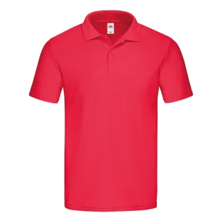 Fruit of the Loom - "Original" Poloshirt für Herren (Rot)