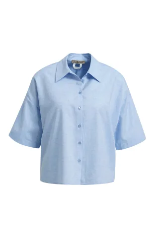 Smith&Soul - Blouse Lobster Back sky - Gr. - XS