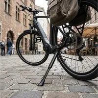 URSUS Fahrradständer Ursus Hinterbauständer CURVE REAR Aluminium 18mm Platte 26 bis 28 Zoll