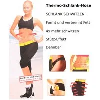HSP Hanse Shopping GmbH Leggings SmartTex Thermo-Schlank-Hose Sporthose Trainingshose Trainingsersatz