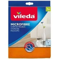 Vileda VILEDA Microfaser Staubtuch Mikrofasertuch (Packung, 1-tlg., VILEDA Microfaser Staubtuch, 100 % Polyester-Mikrofaser)