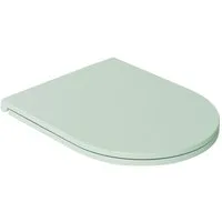 Isvea WC-Sitz INFINITY WC-Sitz SLIM, Soft Close, Easy Take, grün Mint, Isvea-40KF0542I-S