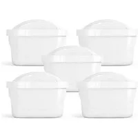 DAFI Wasserfilter D.WF.DAFI.UM.4+1.P Set mit 5 Wasserfiltern, Unimax-Filterkartusche, für bis zu 200 l Wasser