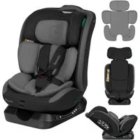 lionelo Autokindersitz AART I-SIZE, ab: ab Geburt, bis: 12 Jahre, ab: 40,00 cm, bis: 150,00 cm, (Autositz, Bedienungsanleitung, Verkleinerungseinsatz, Lendeneinsatz, Baby Card), i-SizeBreiter Anpassungsbereich Ein zusätzlicher Seitenschutz 4in1