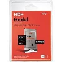 HD Plus Modul & Karte (6 Monate) - Sender-Paket - silber HD+-Modul