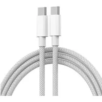 Wrischan 1M USB Typ-C zu Typ-C Schnellladekabel PD 60W USB-Kabel, 60W Schnellladekabel mit 1 Meter Länge.