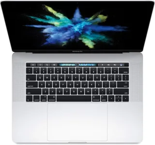 Apple MacBook Pro (Mid 2017) [154" Touch Bar Intel Core i7 28GHz 16GB RAM 256GB SSD Intel HD Graphics 630 + AMD Radeon Pro 555 macOS] silber