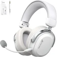 ATTACK SHARK L30PRO Kabelloses Gaming-Headset, 7.1-Sound, Tri-Modus, 50-mm-Treiber Gaming-Headset (Bluetooth, EQ,abnehmbares Mikrofon mit Rauschunterdrückung,integriertes Mikrofon)