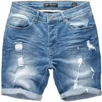 Amaci&Sons Jeansshorts SAN DIEGO Destroyed Jeans Shorts