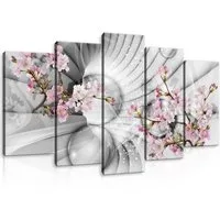 Wallarena Leinwandbild Natur - Mehrfarbig - Modern - Vlies - Wohnzimmer, Natur