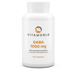 Vitaworld Gaba | vegan | gluten- und laktosefrei 1000 mg