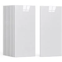 H-basics Fliesenaufkleber Klebefliesen Marmor 60×30 cm 10 Stk 3D Fliesenoptik (Marmor Optik), Wasserfest, Hitzebeständig, Für Innenbereiche geeignet, Pflegeleicht