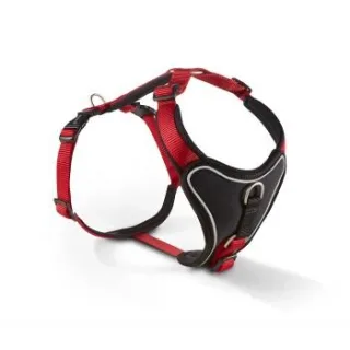 Wolters Professional Comfort Hundegeschirr rot/ schwarz XXXXL