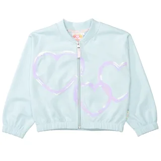 JETTE by STACCATO - Sweatjacke iced aqua - Gr. - 110