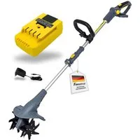 Fanztool Akku-Motorhacke 20V Motorhacke Bodenhacke Gartenhacke Kultivator mit 2.5Ah Akku