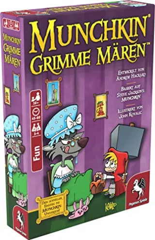 Pegasus Spiele 18402G - Munchkin: Grimme Mären