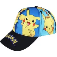 POKÉMON Baseball Cap Pokemon Pikachu Kinder Basecap Baseball Kappe allover Print Gr. 54 bis 56
