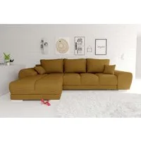 99rooms Ecksofa Antalya, Sofa L-Form, Eckcouch, mit Rückenkissen, Schlaffunktion, Cordstoff POSO