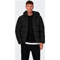 ONLY & SONS Steppjacke ONSMARLON LIFE HOOD PUFFER JACKET OTW VD