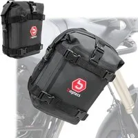 Bagtecs Rahmentasche Set 2x Motorrad Sturzbügeltasche für Schutzbügel # K4 wasserdicht 10 L
