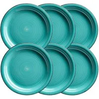 MÄSER Teller-Set LUMACA (6-tlg), 6 Personen, Steinzeug