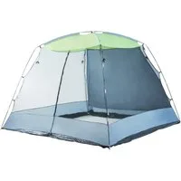 pro.tec Pavillon, »Beekdaelen« Moskitonetz 3,05 x 3,05 x 2,13 m Grau / Hellgrün